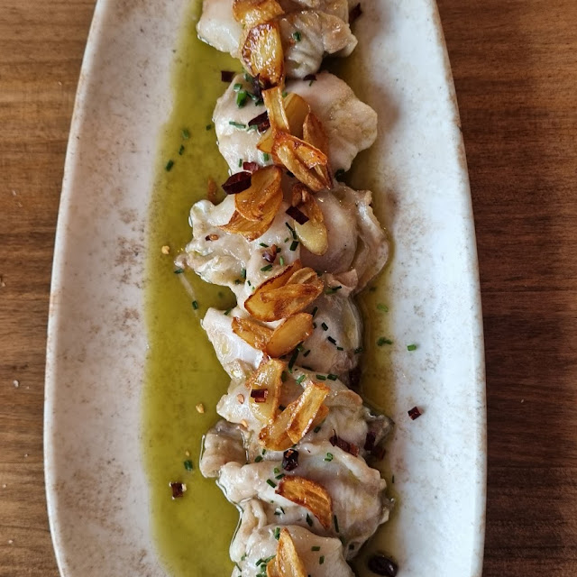 Cocochas de Bacalao Al Ajillo