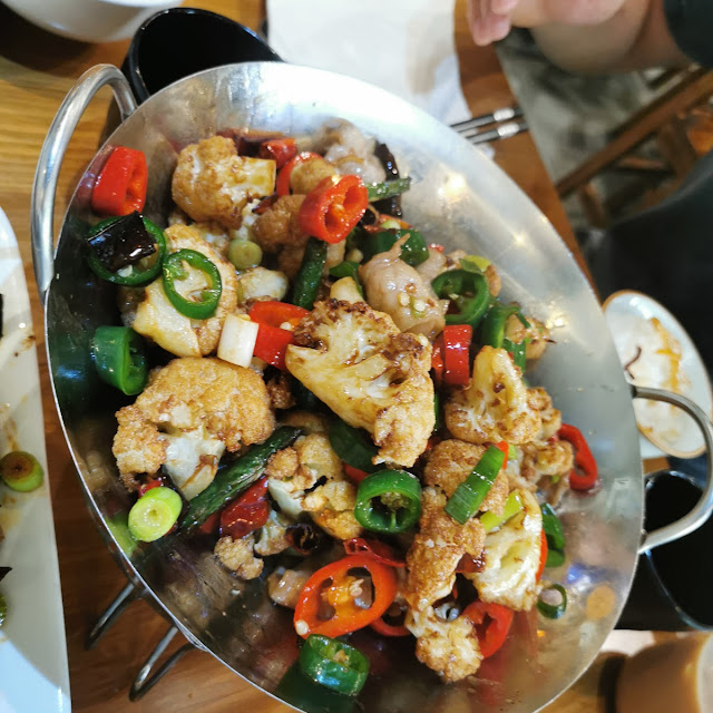 Cauliflower in Dry Pot