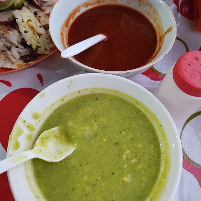 Salsa Verde Y Roja