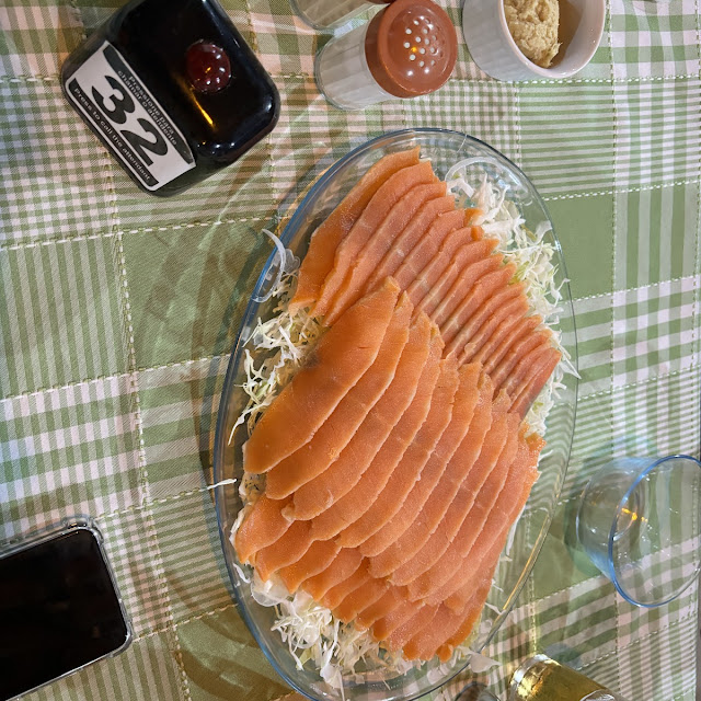 Sashimi de Salmão