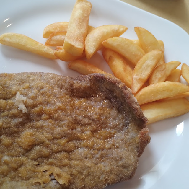 Impanata Con Patatine
