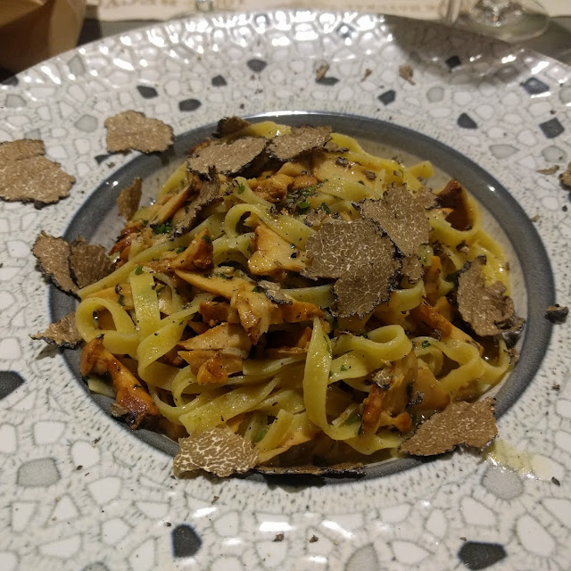 Mushroom Tagliatelle With Black Truffle