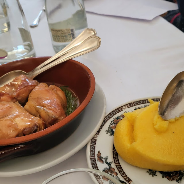 Coniglio Con Polenta