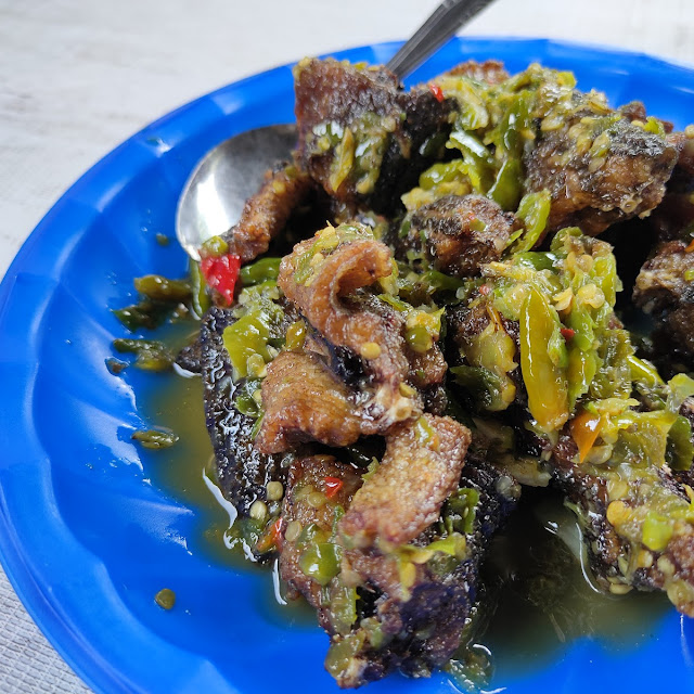 Belut Goreng Cabe Hijau