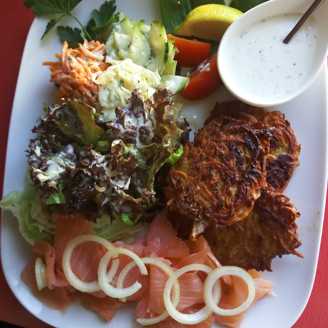 Reibekuchen Mit Lachs