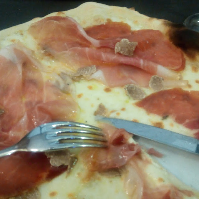 Pizza Crudo Tartufo