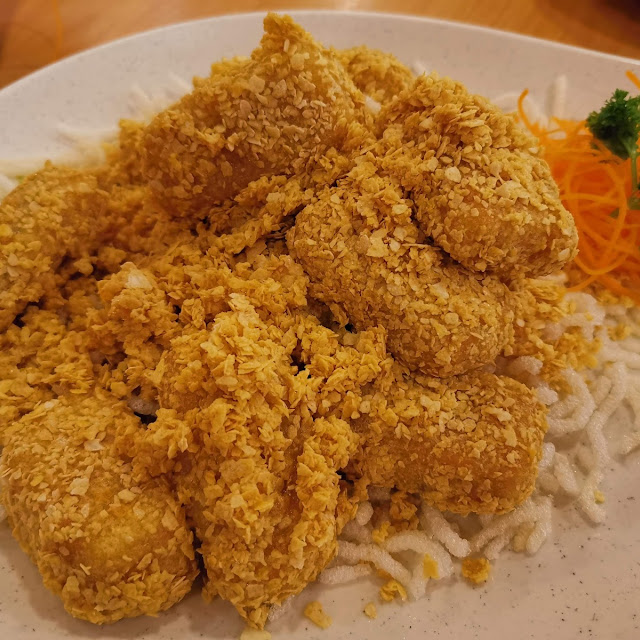 Cereal Fried Seafood Tofu