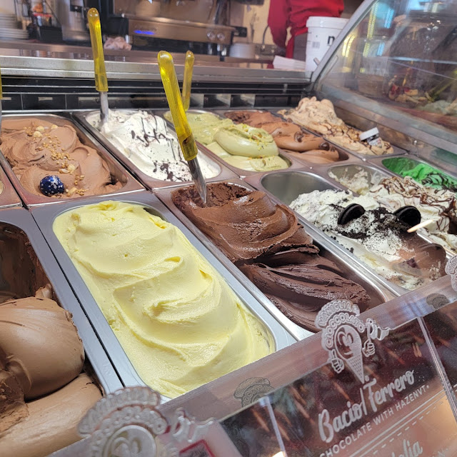 Assorted Gelato Flavors