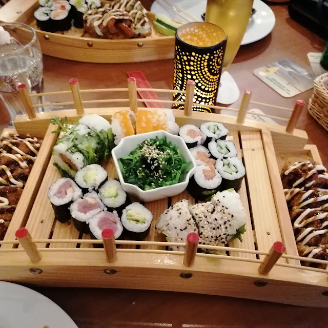 Sushi All You Can Eat Platte