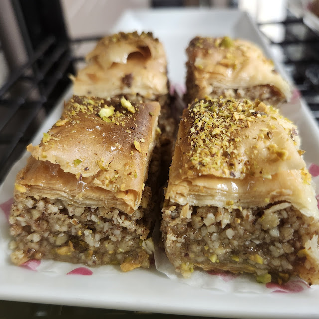 Baklawa Amandes Noix