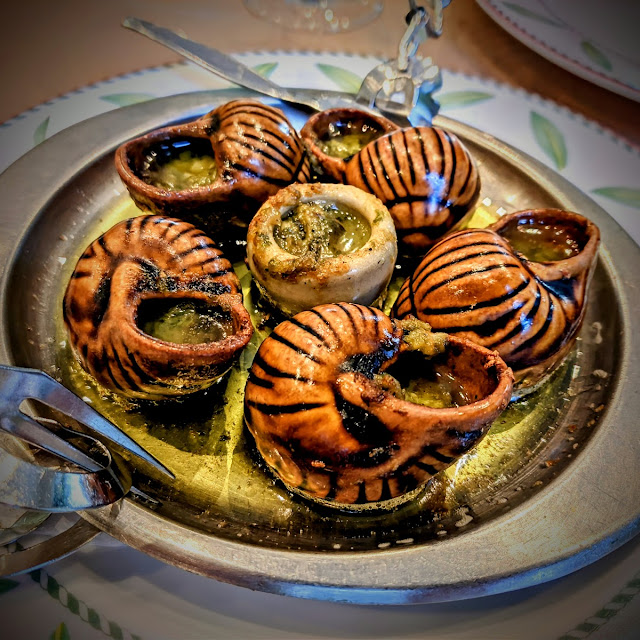 Snails in Garlic Butter