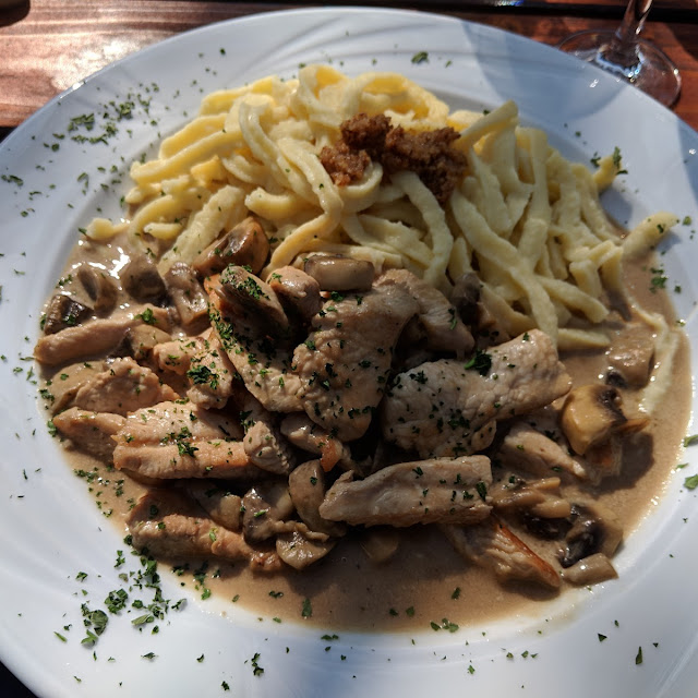 Zwiebelrostbraten Mit Spätzle
