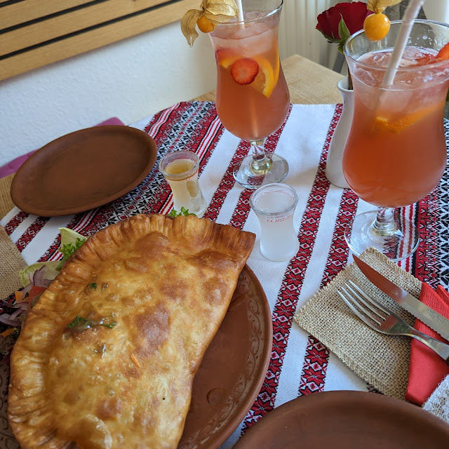 Tschebureki Mit Hackfleischfüllung