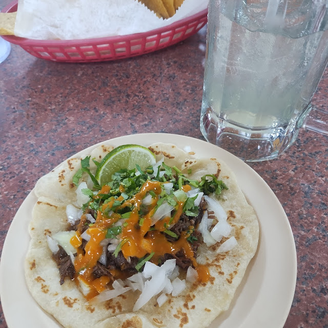Barbacoa Taco Never Disappoints
