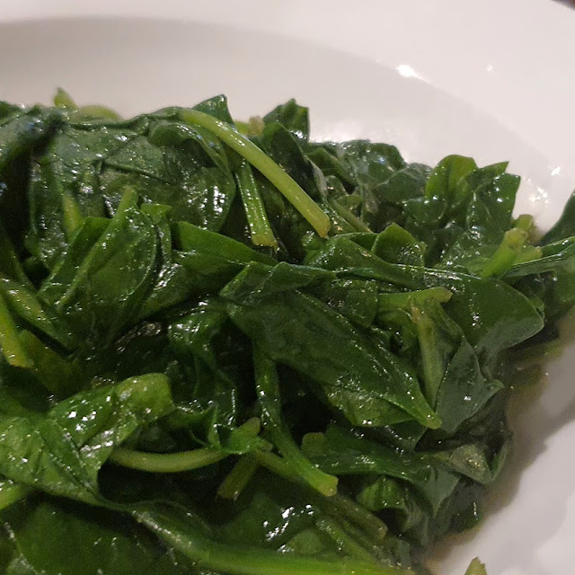 Spinach in Chinese Wine