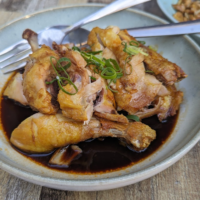 Chicken Maryland with Spiced Soy