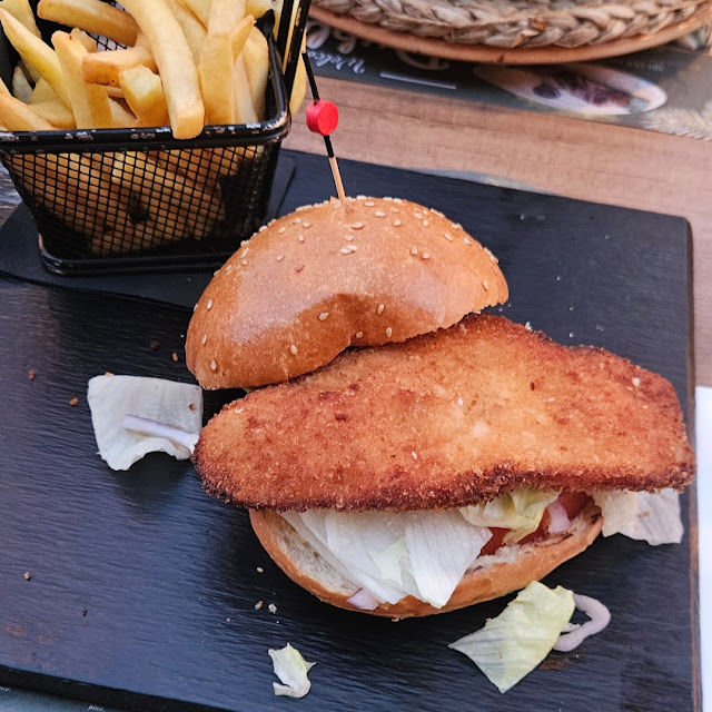 Hamburguesa de Pollo Tokio