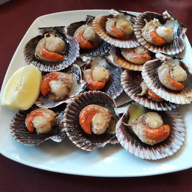 Zamburiñas A la Plancha