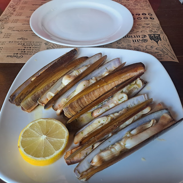 Navajas A la Plancha