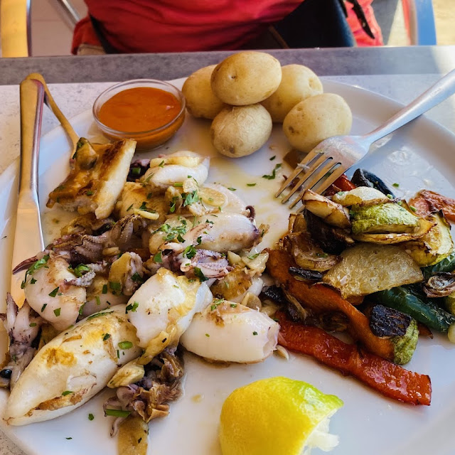Mix of Grilled Seafood
