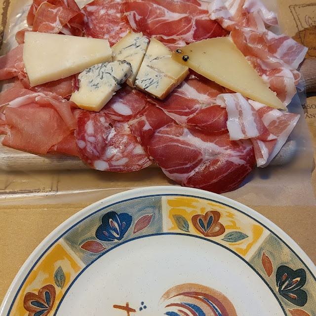 Italian Cheese with a Selection of Meats