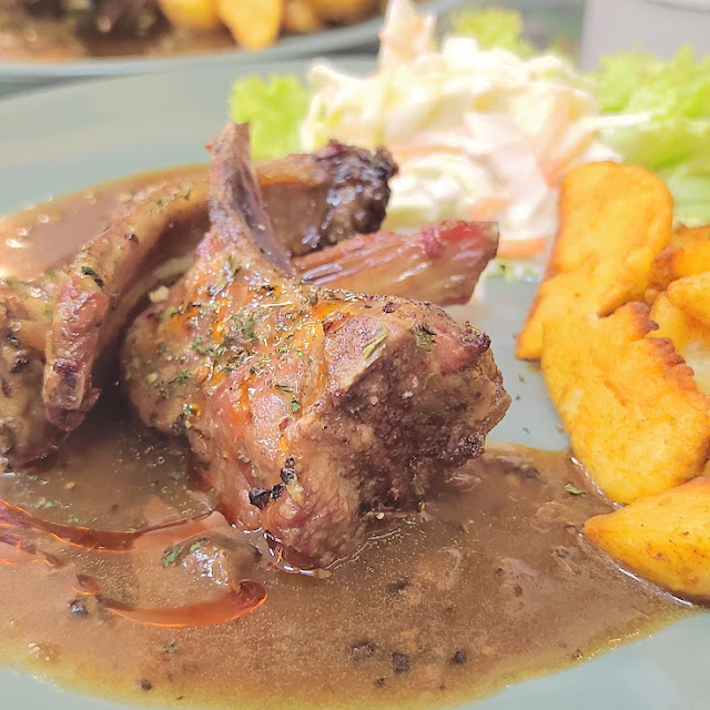 Grilled Lamb Steak
