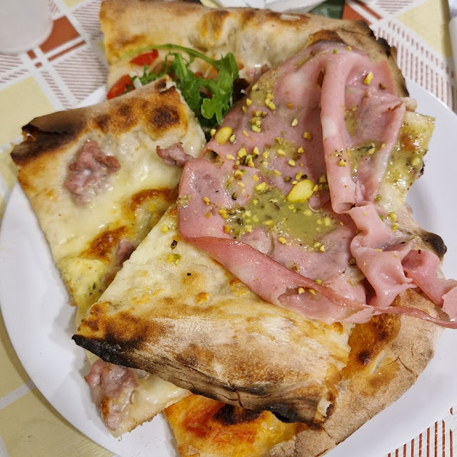 Pizza Mortadella E Pistacchio