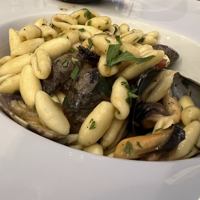 Cavatelli With Mussels Clams