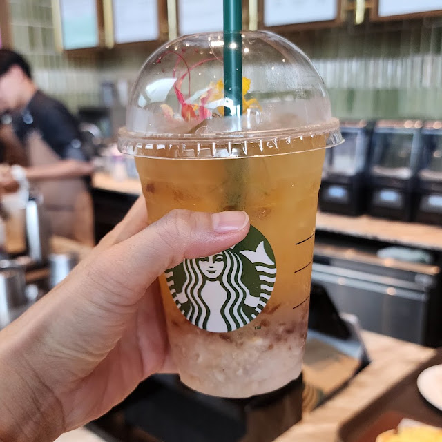 Salted Caramel Iced Shaken Espresso