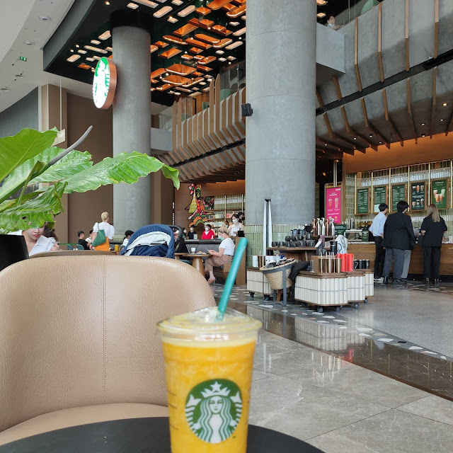 Mango Passion Fruit Frappuccino