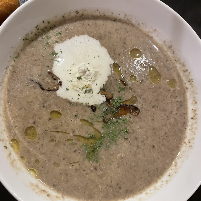 Portobello Truffle Soup