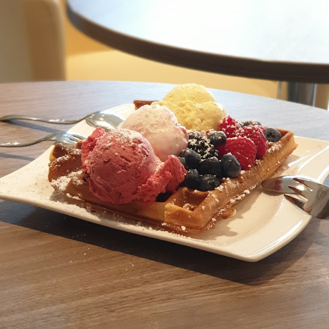 Heiße Waffeln