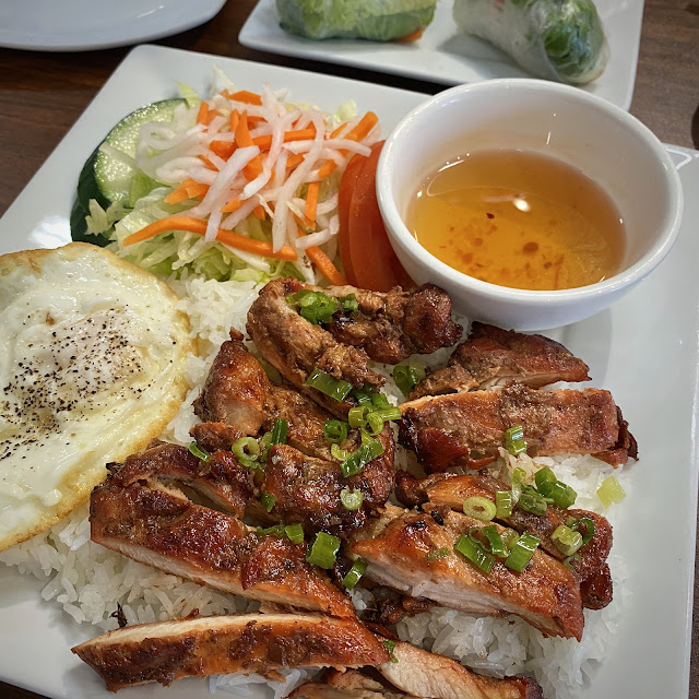 Grilled Lemongrass Chicken with Egg