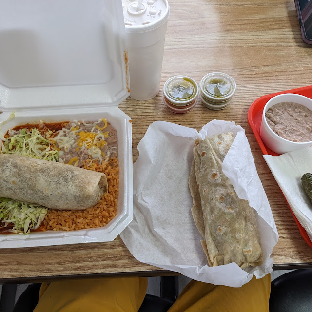 Carne Asada Burrito Combination Burrito