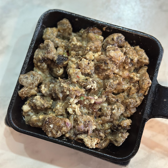 Oyster Sisig