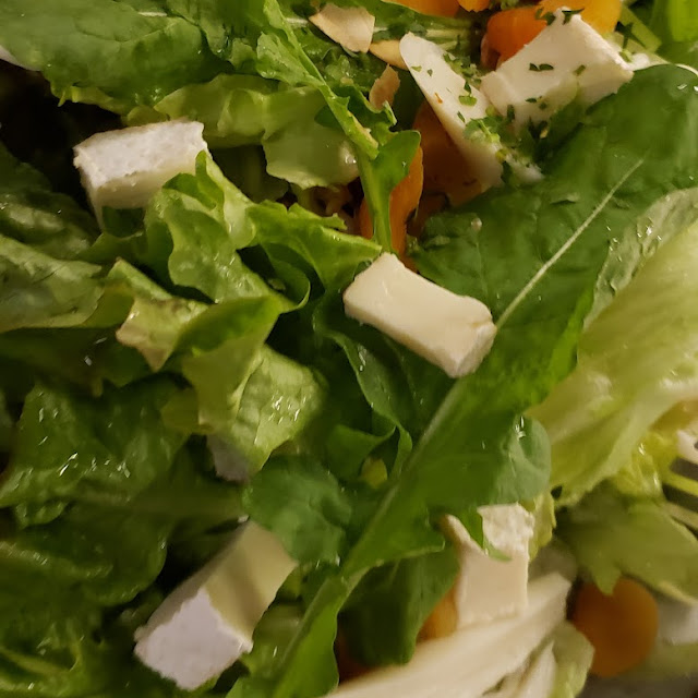 Salada Verde ao Brie