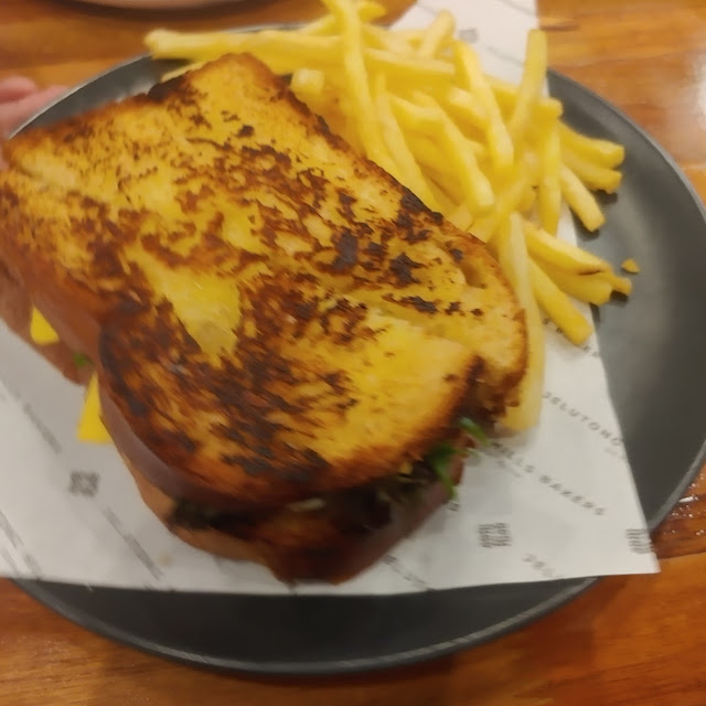Cowboy Beef Brisket Sandwich