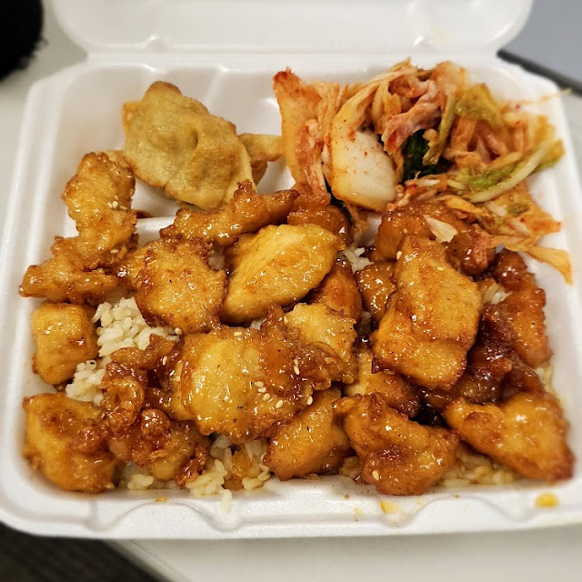 Korean Fried Chicken Plate