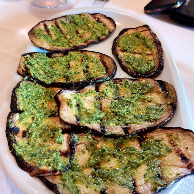 Melanzana Grigliata Con Salsa Al Prezzemolo