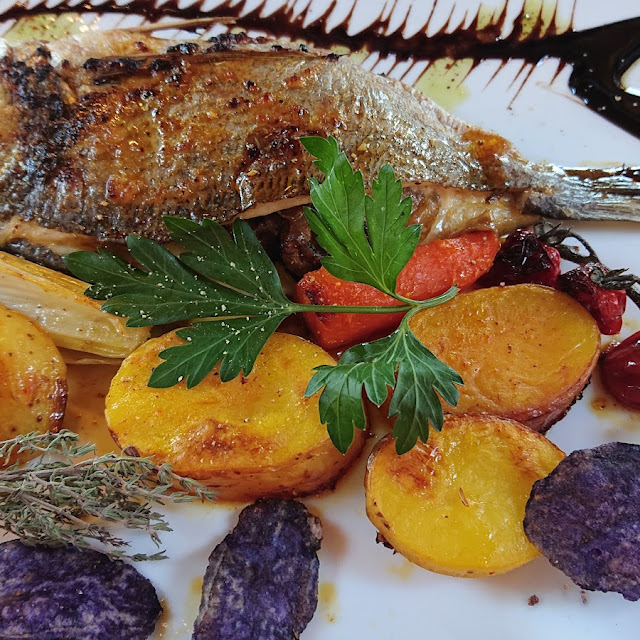 Dorade Farcie À la Ratatouille
