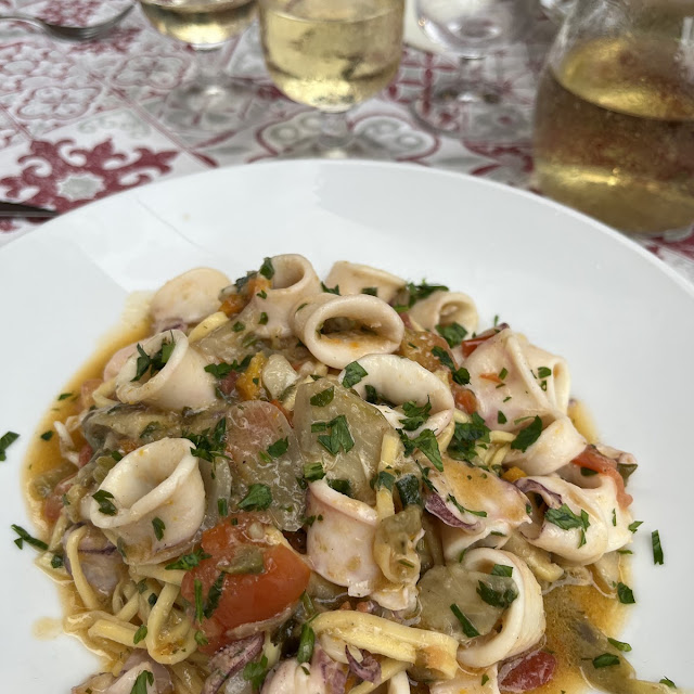 Tagliolini Carciofi E Seppie