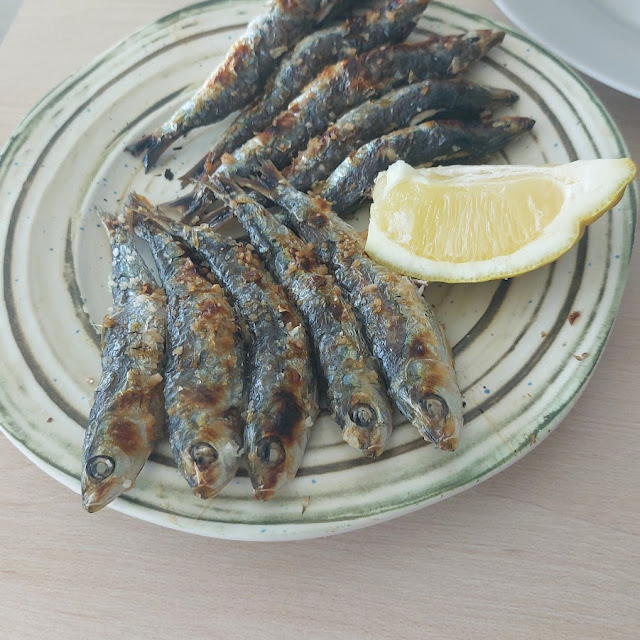 Espeto de Sardinas Que Va A Ser