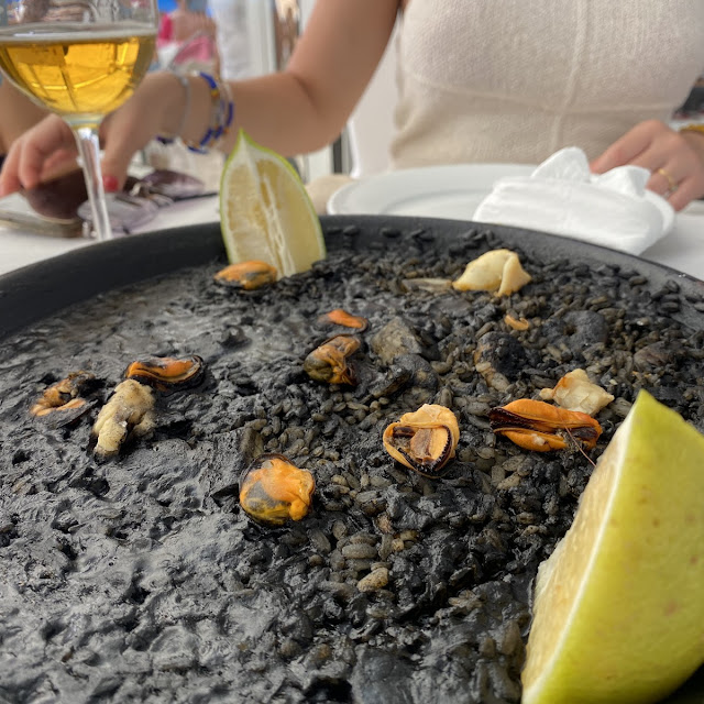 Arroz Negro de Calamar-black Squid Paella