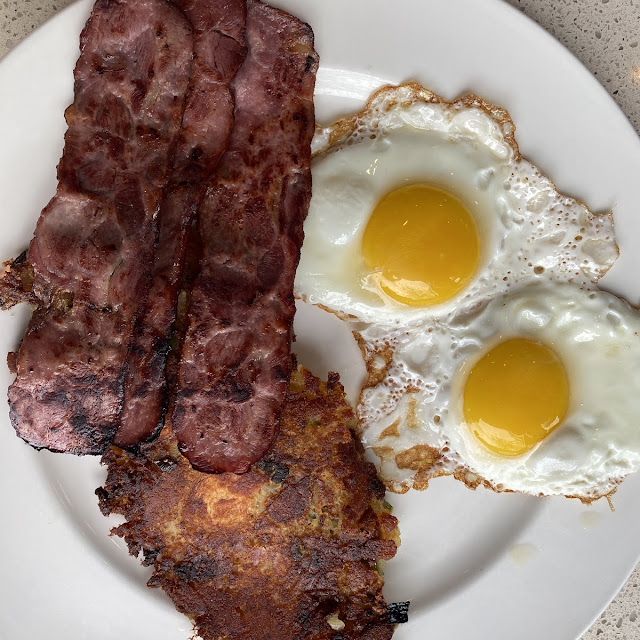 French Toast with Eggs 2 & Bacon