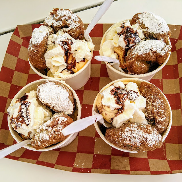 Fried Oreos Ice Cream Sundae