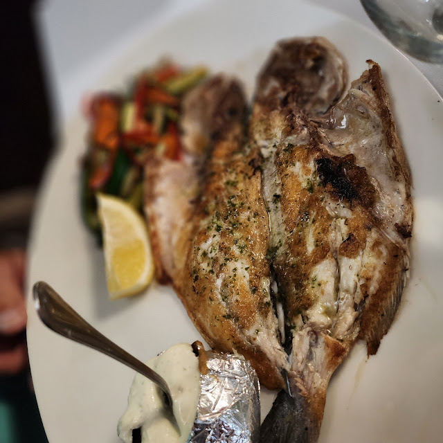 Grilled Sea Bass