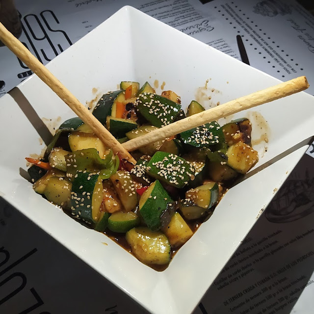 Wok de Verduras Con Salsa Teriyaki