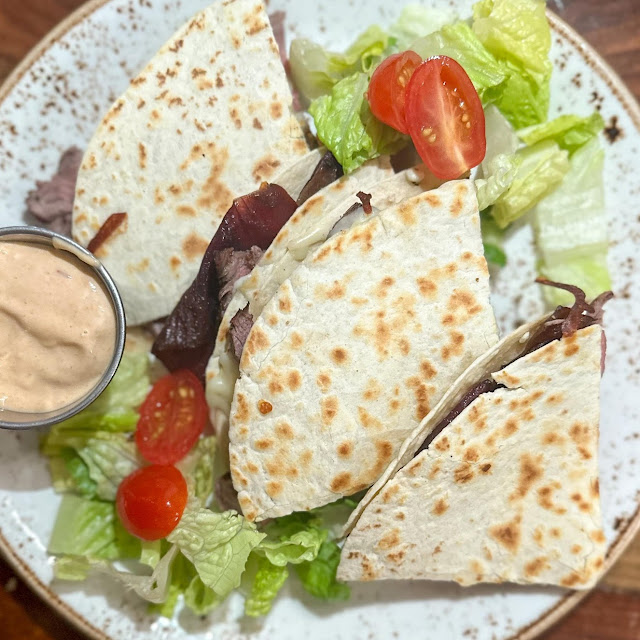 Blue Cheese & Steak Quesadilla