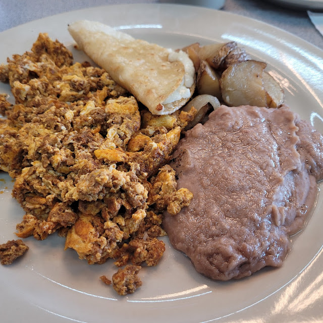 Huevo Con Chorizo