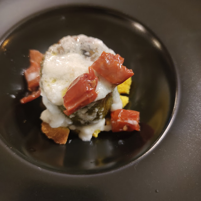 Sformatino Di Cime Di Rapa Con Fonduta Di Parmigiano